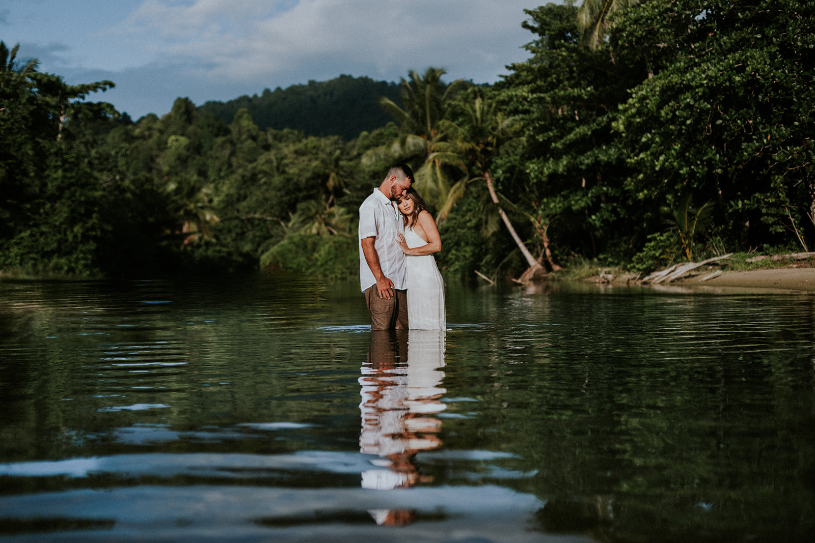 engagement couples shoot las cuevas north coast trinidad, sunset beach shoot, yaisa tangwell photography packages
