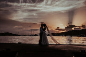 wedding photos at crews inn chaguaramas trinidad