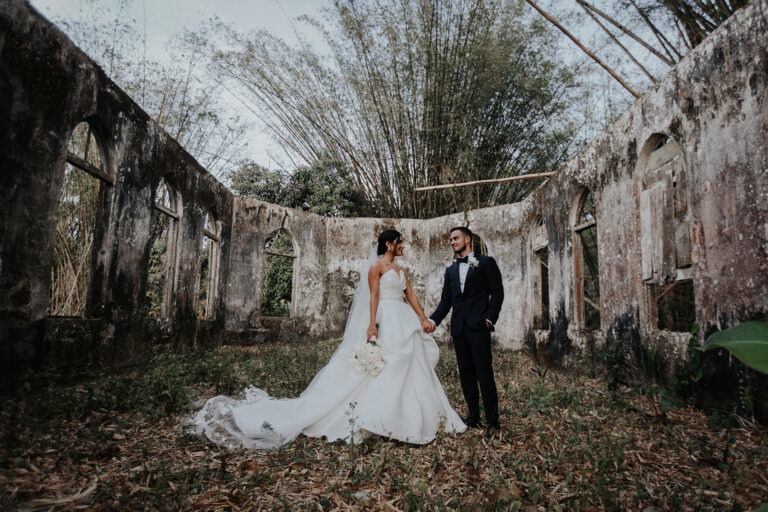 Shoot at Bamboo Cathedral and Caster’s Cove reception